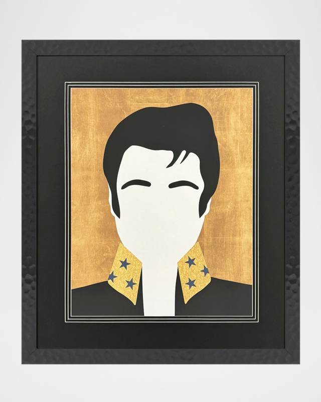 "Icon The King" Framed Giclee by Otto Gibb
